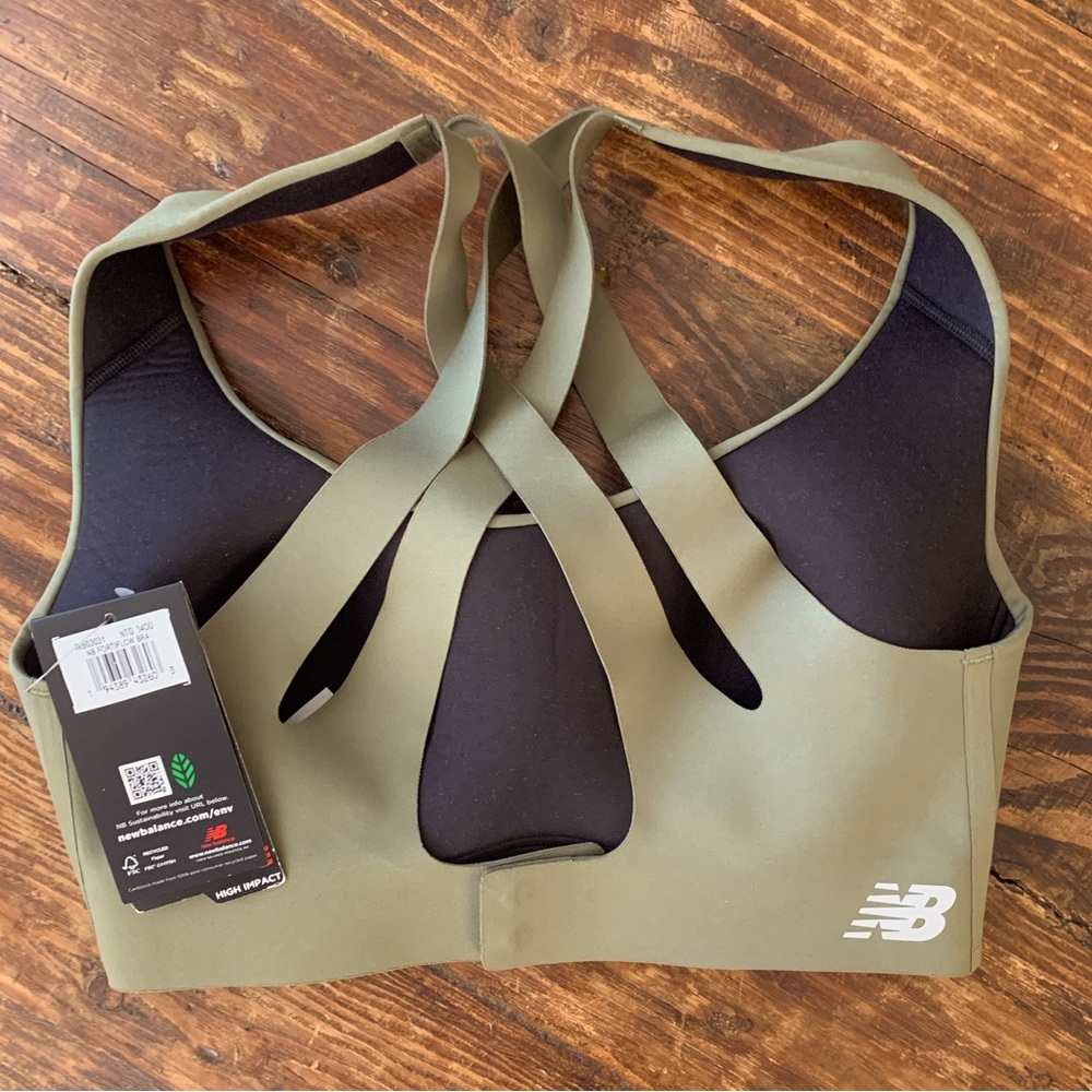 New Balance Women's NB Fortiflow Bra - NWT 34DD